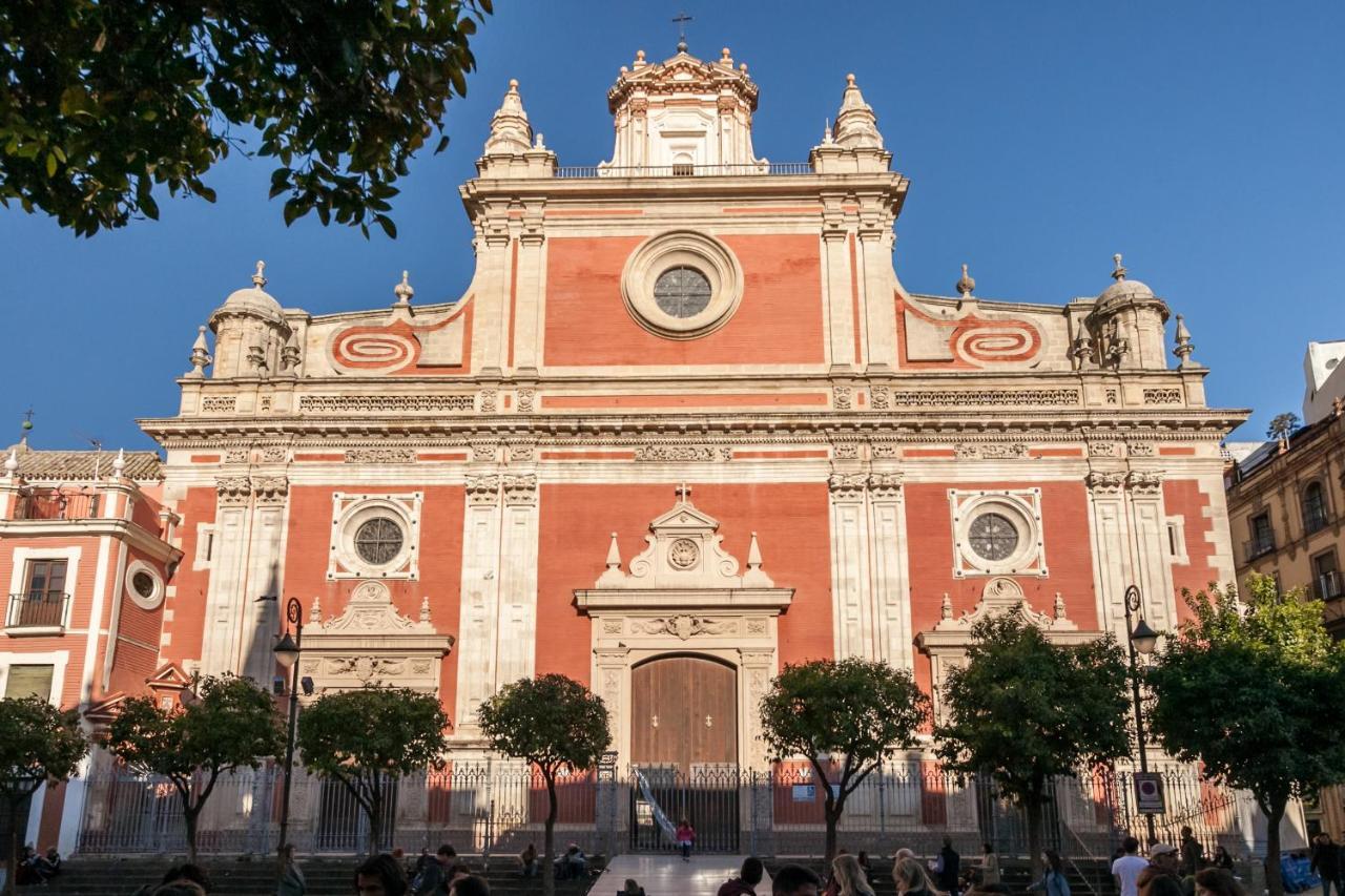Acogedor Apartamento Junto A La Plaza Del Salvador Siviglia Esterno foto